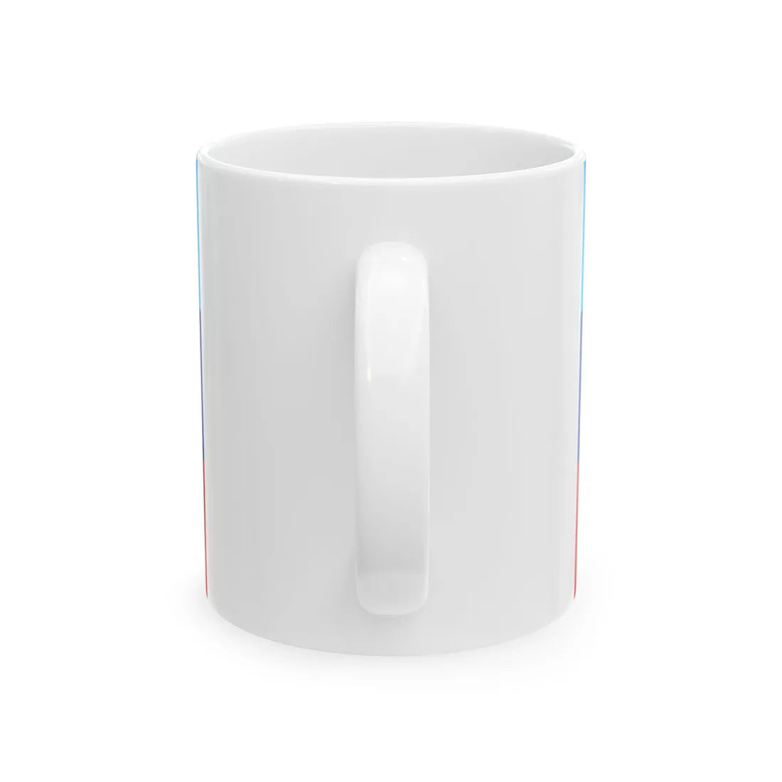 Flag of rastyazhka-Luganskoj (Ukraine) White Coffee Mug - Go Mug Yourself