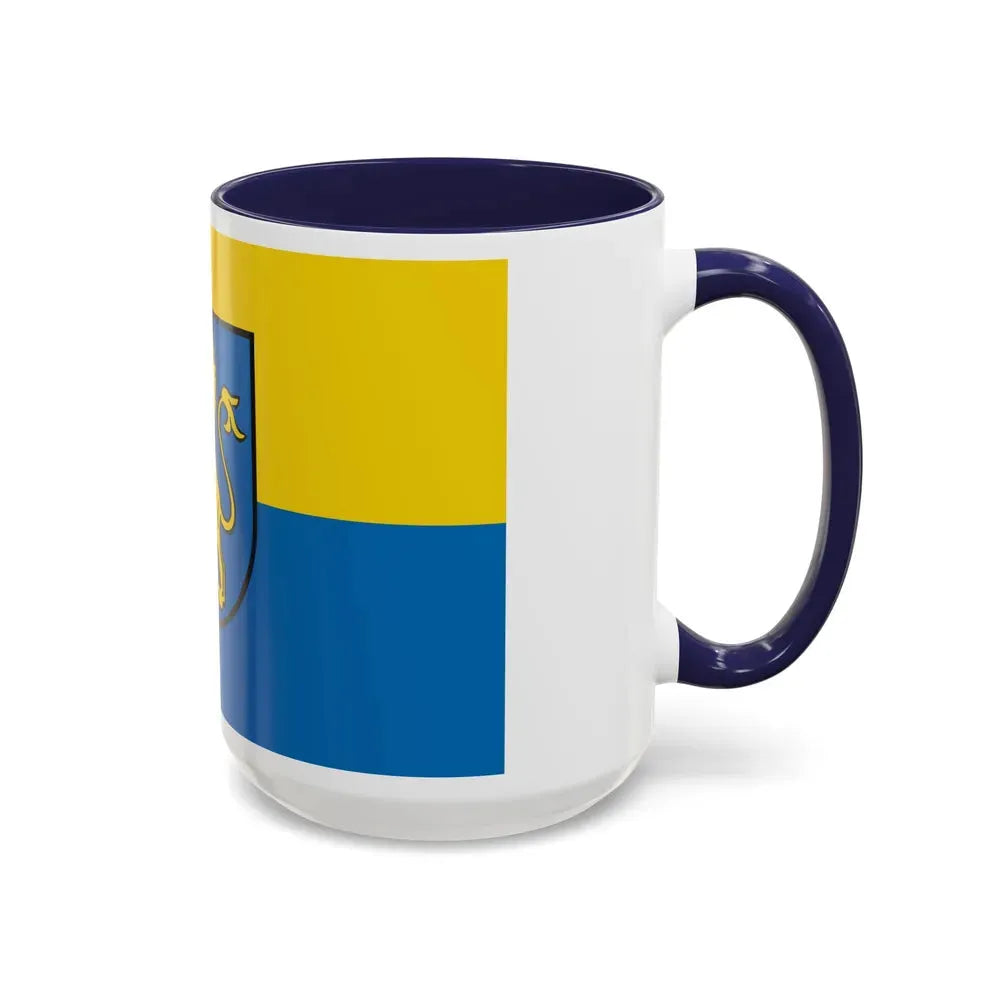 Flag of Ravensburg Germany - Accent Coffee Mug - Go Mug Yourself