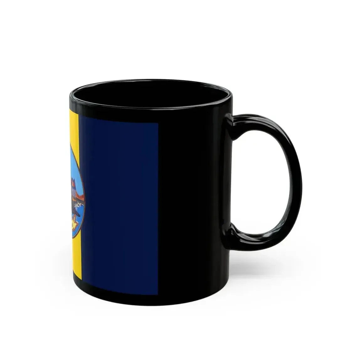 Flag of Rayong Province Thailand - Black Coffee Mug - Go Mug Yourself