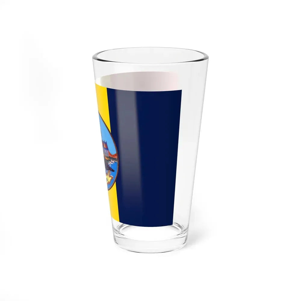 Flag of Rayong Province Thailand - Pint Glass 16oz - Go Mug Yourself