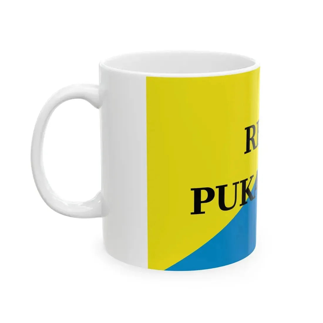 Flag of Reao Pukaruha (France) White Coffee Mug - Go Mug Yourself