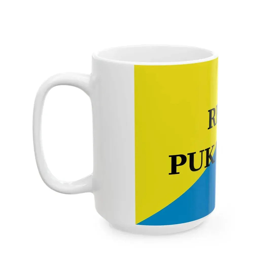 Flag of Reao Pukaruha (France) White Coffee Mug - Go Mug Yourself