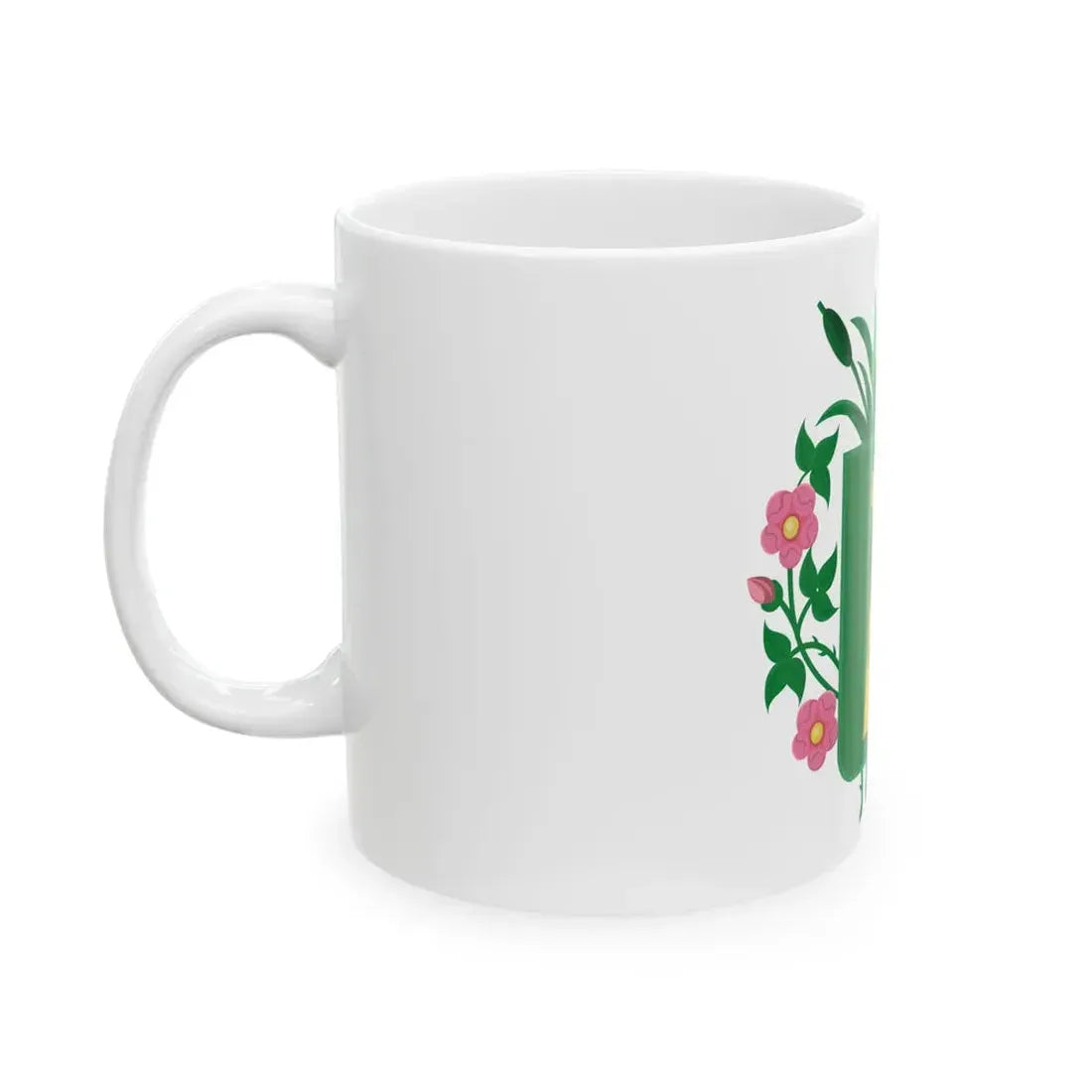 Flag of Rebecq (Belgium) White Coffee Mug - Go Mug Yourself