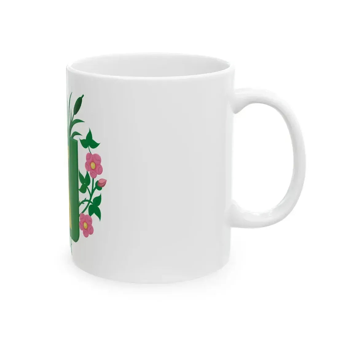 Flag of Rebecq (Belgium) White Coffee Mug - Go Mug Yourself