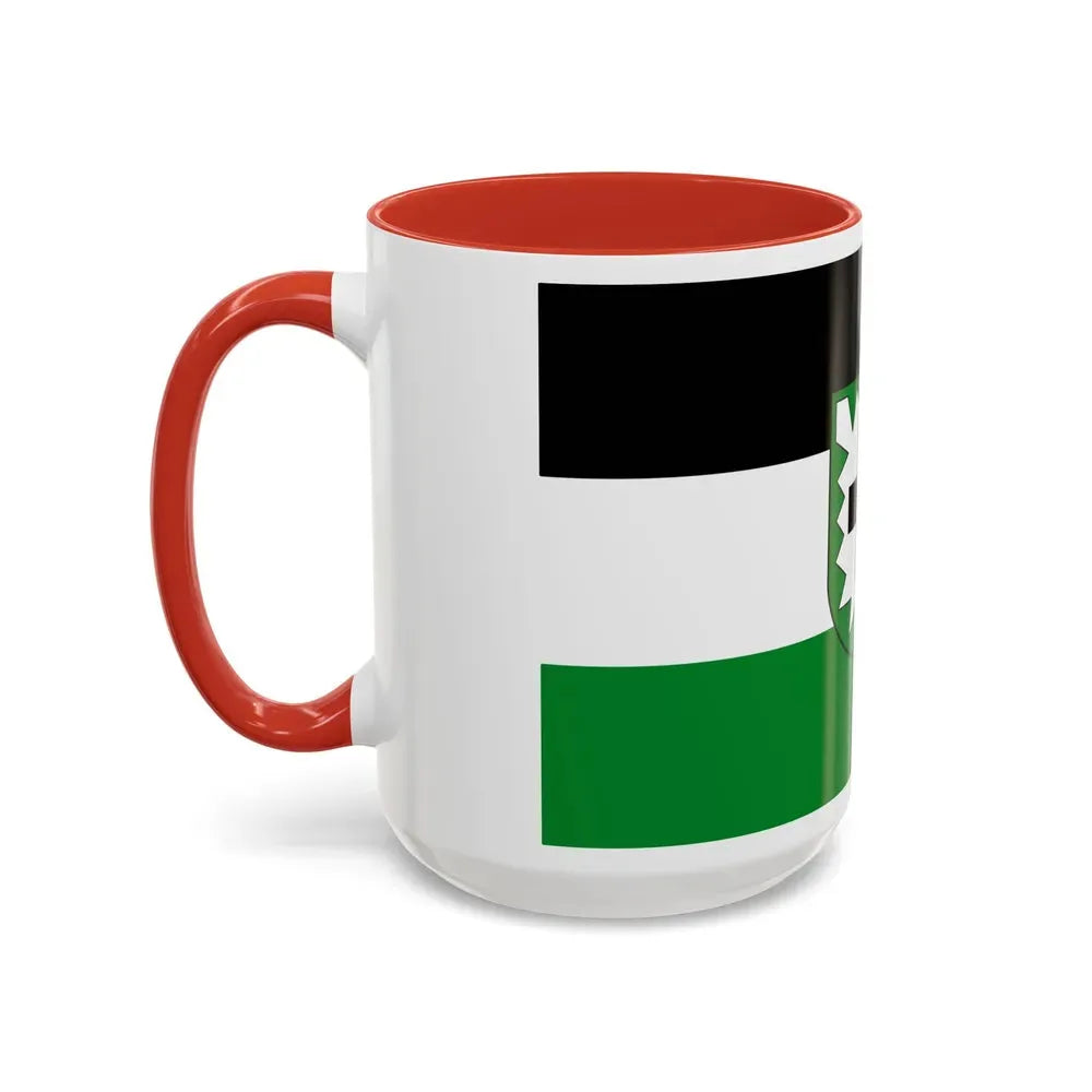 Flag of Recklinghausen Germany - Accent Coffee Mug - Go Mug Yourself