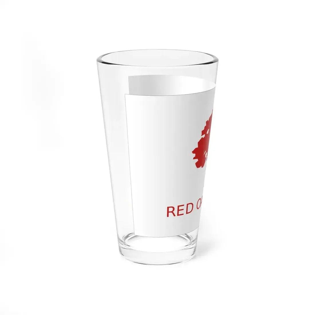 Flag of Red Oak, Iowa - Pint Glass 16oz - Go Mug Yourself