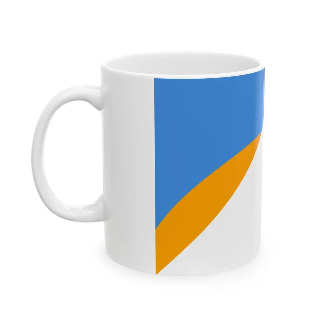 Flag of Redding California (United States) White Coffee Mug - Go Mug Yourself