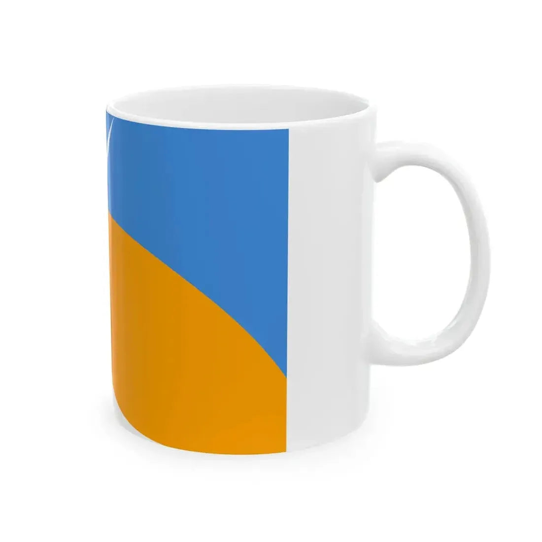 Flag of Redding California (United States) White Coffee Mug - Go Mug Yourself