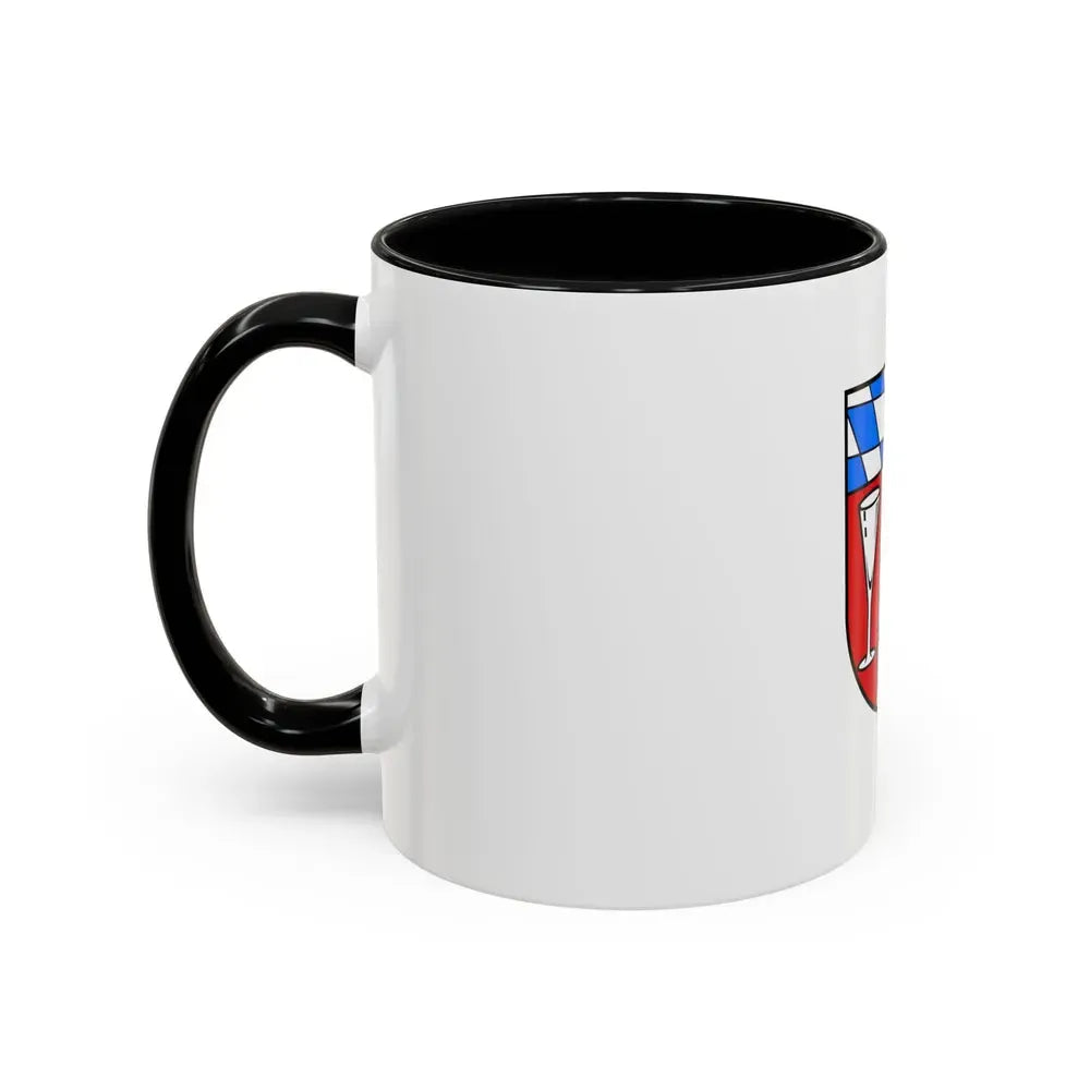 Flag of Regen Germany - Accent Coffee Mug - Go Mug Yourself
