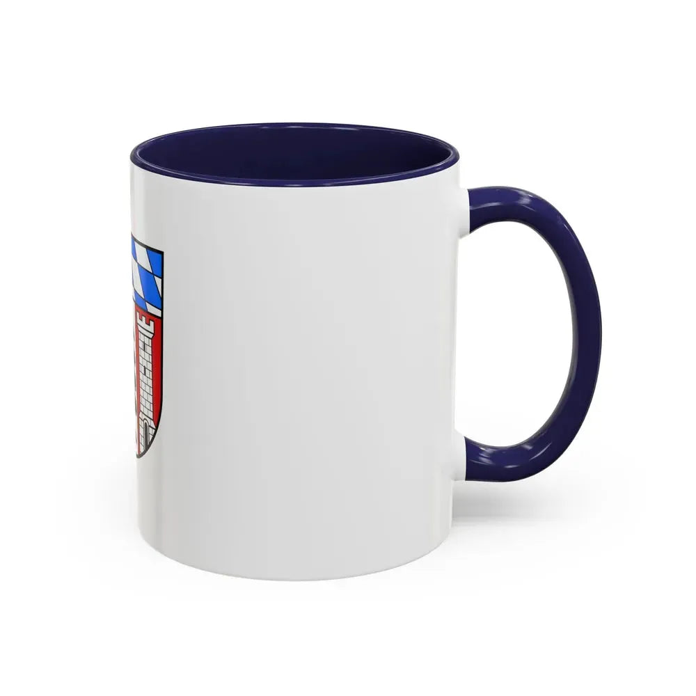 Flag of Regen Germany - Accent Coffee Mug - Go Mug Yourself