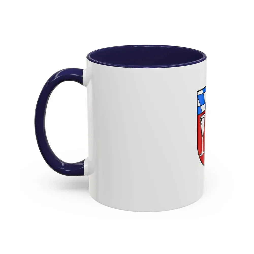 Flag of Regen Germany - Accent Coffee Mug - Go Mug Yourself