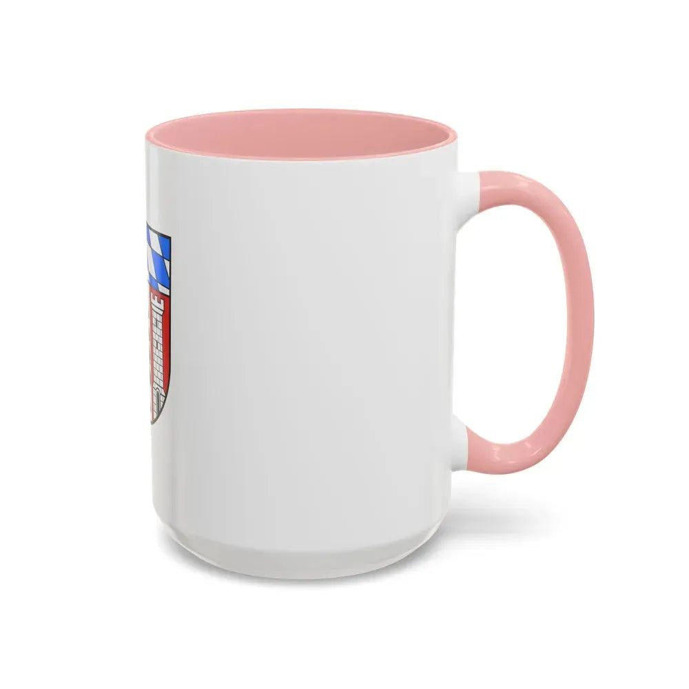 Flag of Regen Germany - Accent Coffee Mug - Go Mug Yourself