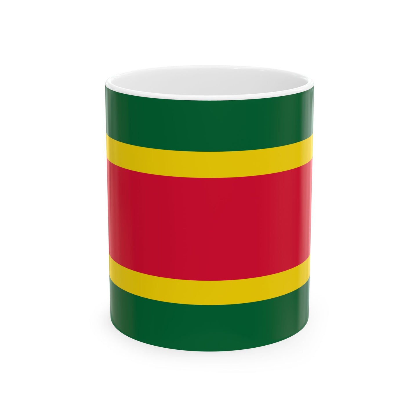 Flag of Regency of Algiers (Algeria) White Coffee Mug-11oz-Go Mug Yourself