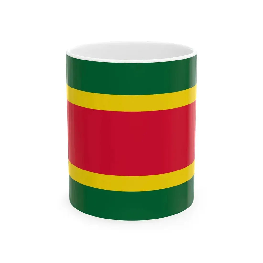 Flag of Regency of Algiers (Algeria) White Coffee Mug 11oz - Go Mug Yourself
