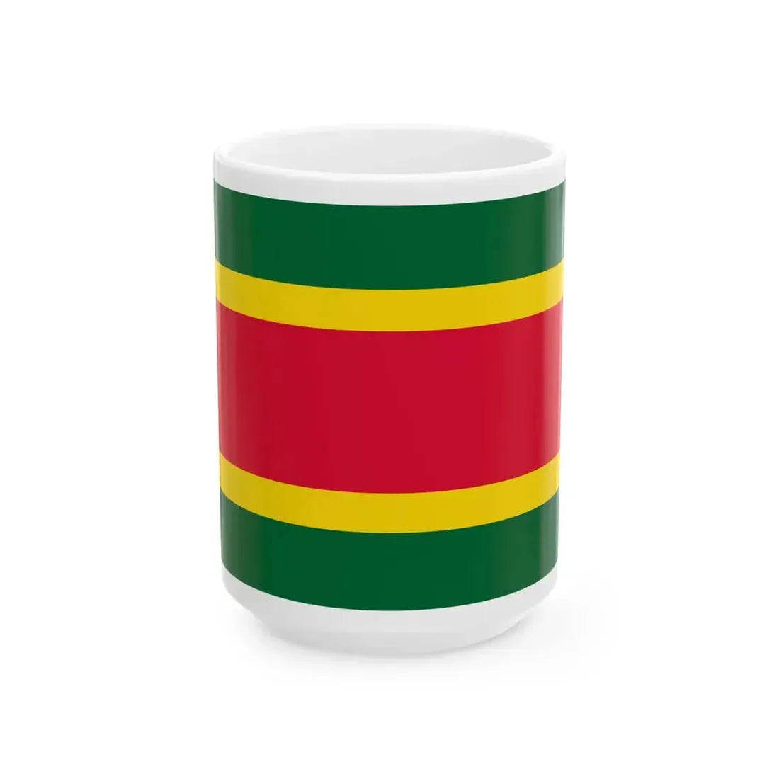 Flag of Regency of Algiers (Algeria) White Coffee Mug 15oz - Go Mug Yourself