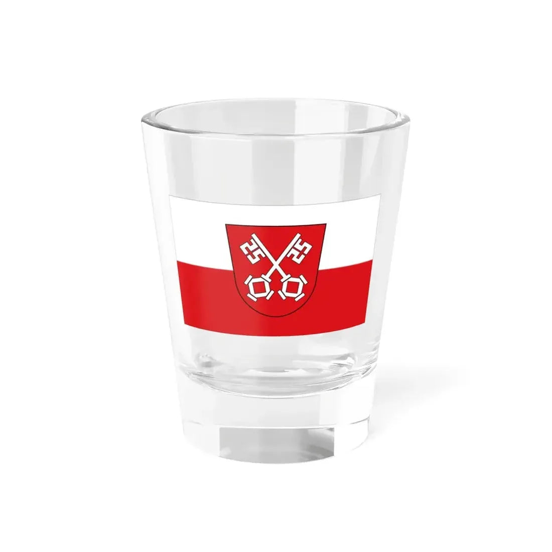 Flag of Regensburg 2 Germany - Shot Glass 1.5oz 1.5oz - Go Mug Yourself