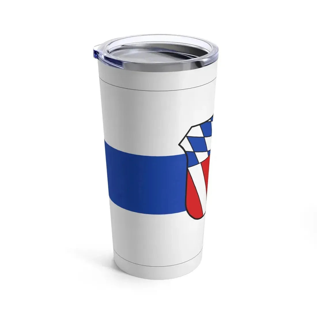 Flag of Regensburg Germany - Tumbler 20oz - Go Mug Yourself