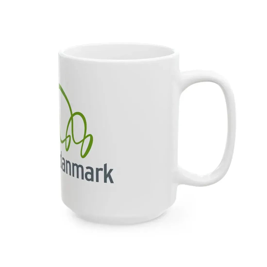 Flag of Region Syddanmark (Denmark) White Coffee Mug - Go Mug Yourself