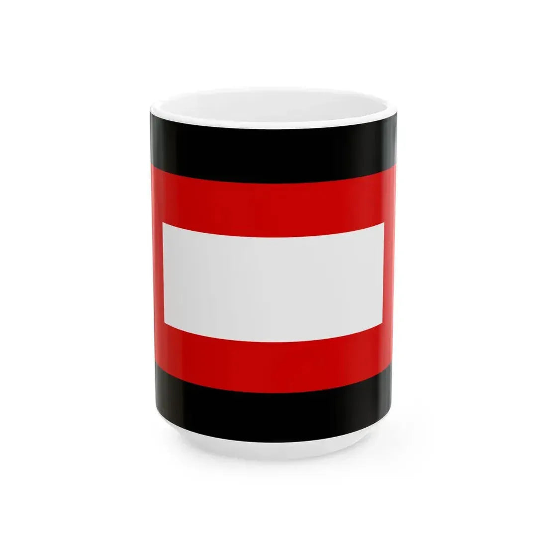 Flag of Rehoboth-Basterland (Namibia) White Coffee Mug 15oz - Go Mug Yourself