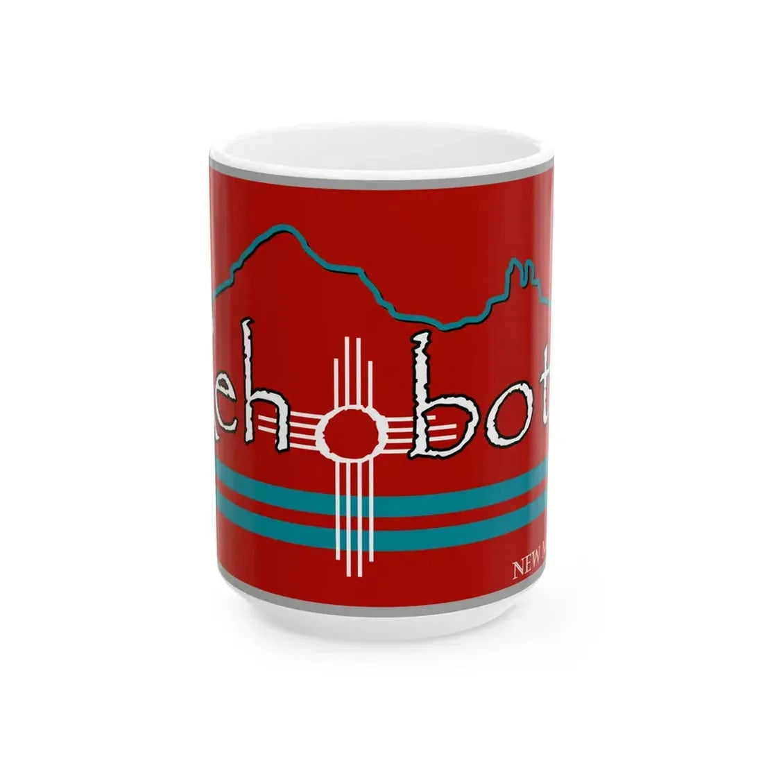 Flag of Rehoboth New Mexico (Mexico) White Coffee Mug 15oz - Go Mug Yourself