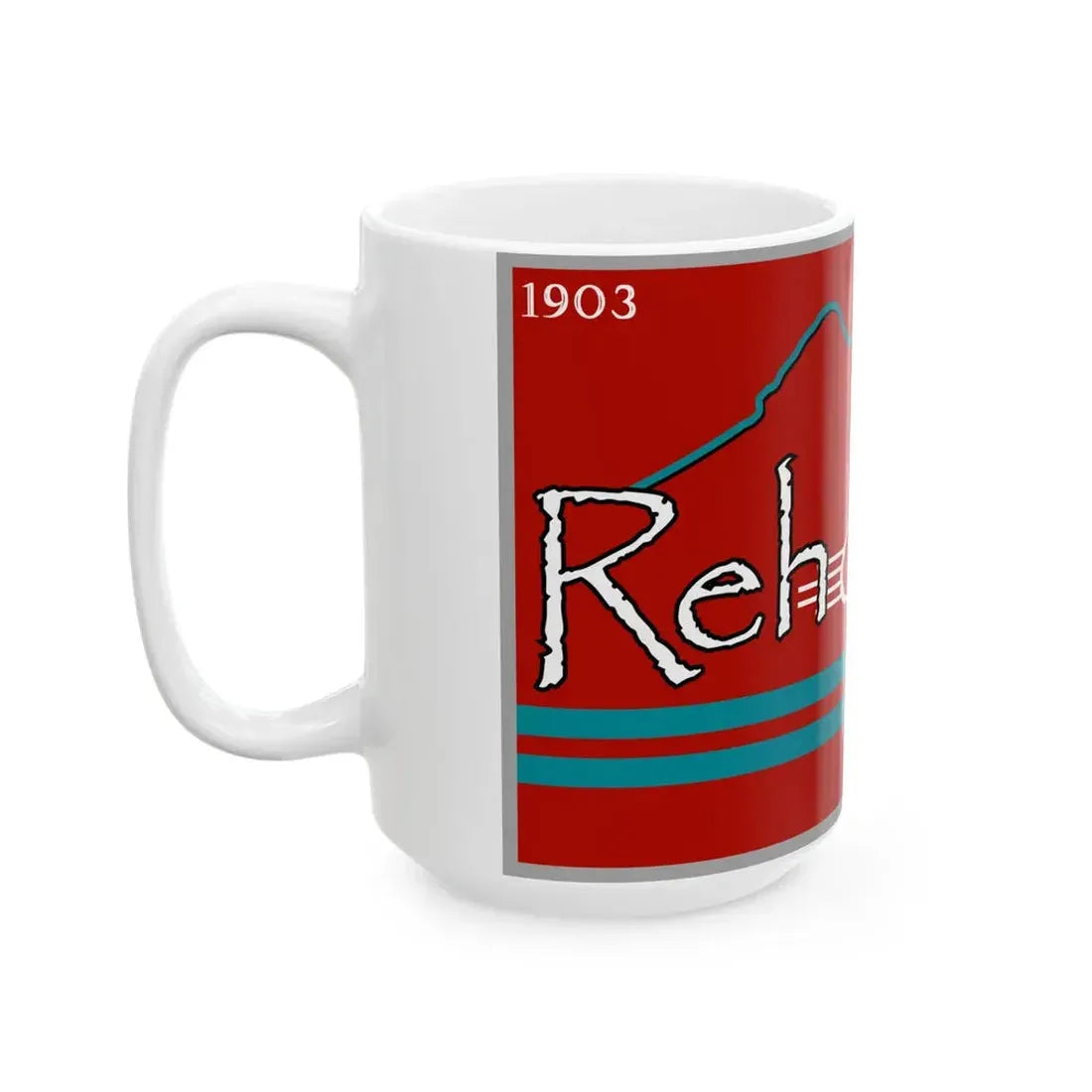 Flag of Rehoboth New Mexico (Mexico) White Coffee Mug - Go Mug Yourself