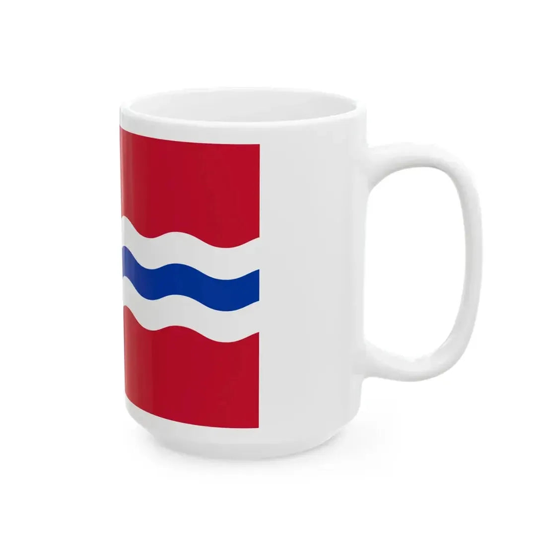 Flag of Reimerswaal (Netherlands) White Coffee Mug - Go Mug Yourself