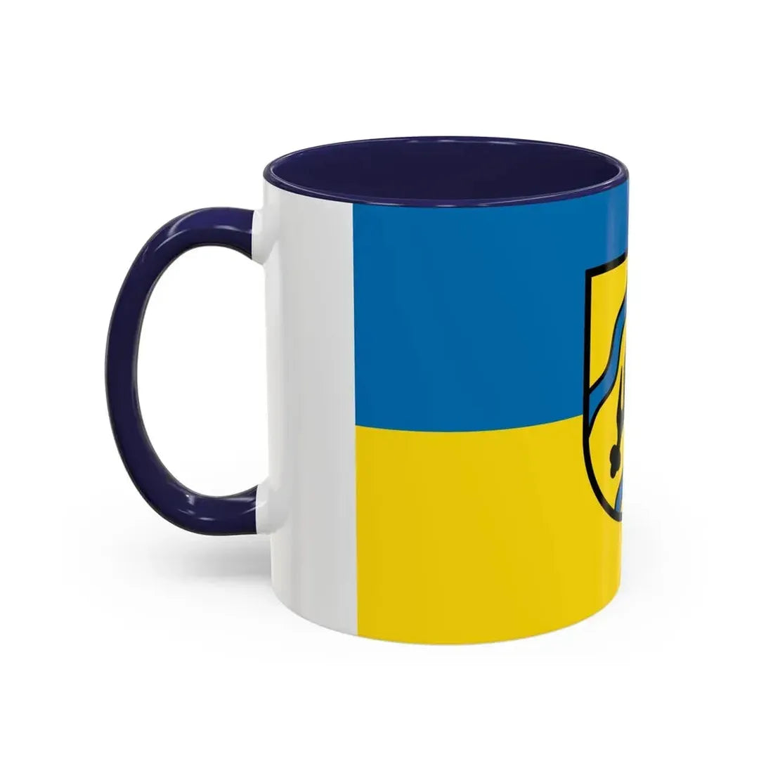 Flag of Rems Murr Kreis Germany - Accent Coffee Mug - Go Mug Yourself