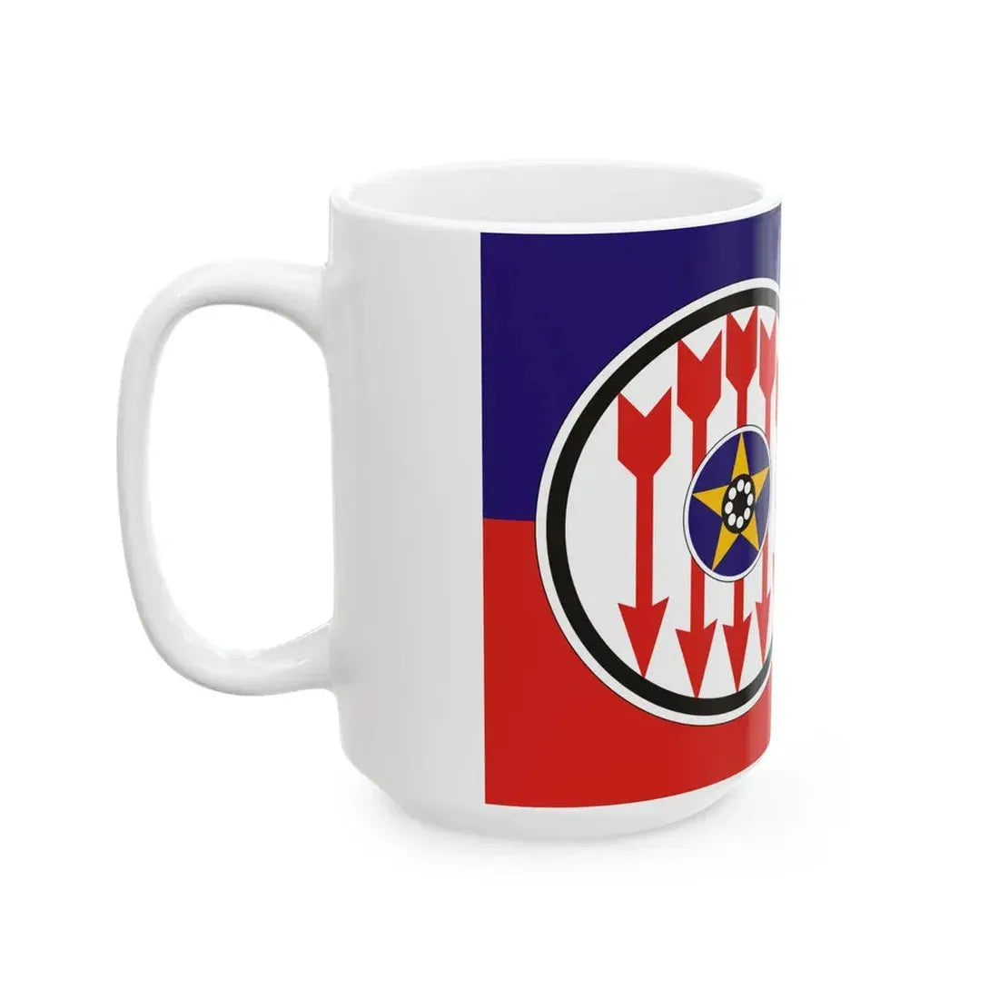 Flag of RENAMO (Mozambique) White Coffee Mug - Go Mug Yourself