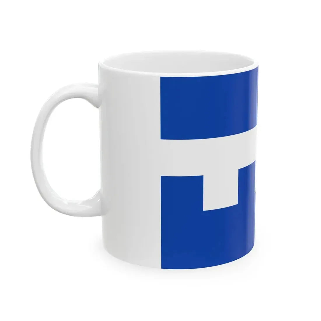 Flag of Rendeux (Belgium) White Coffee Mug - Go Mug Yourself