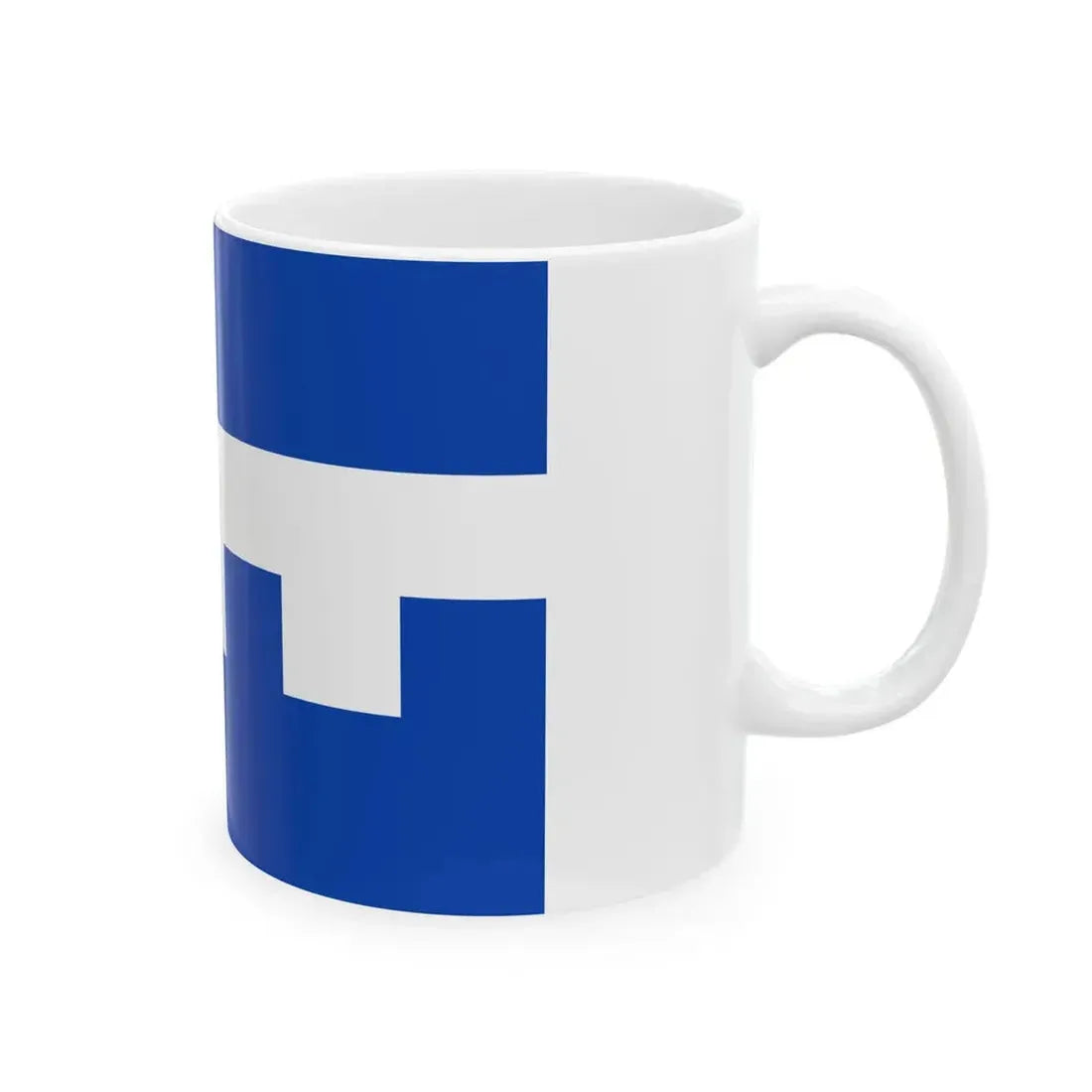 Flag of Rendeux (Belgium) White Coffee Mug - Go Mug Yourself