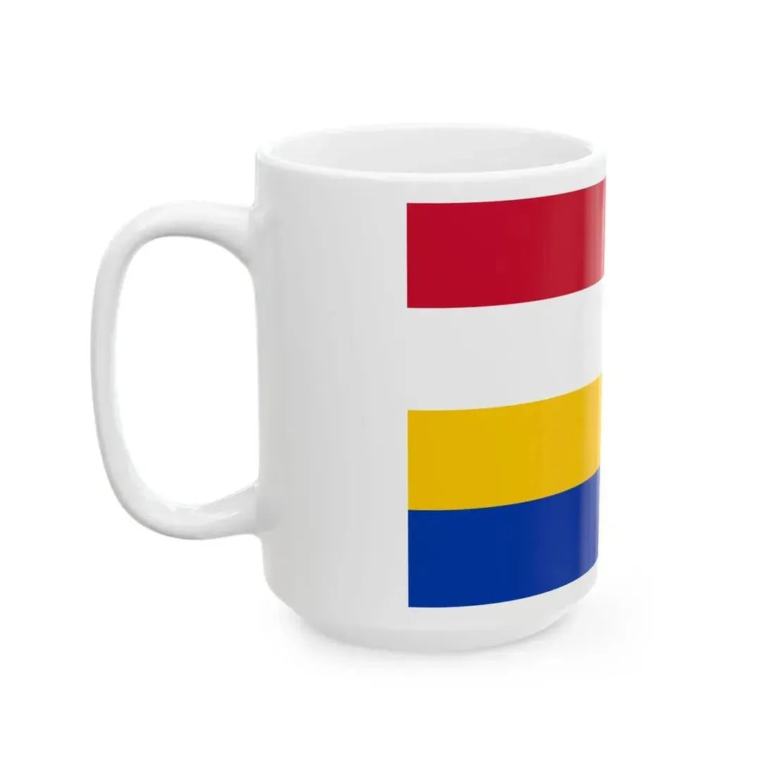 Flag of Renkum (Netherlands) White Coffee Mug - Go Mug Yourself