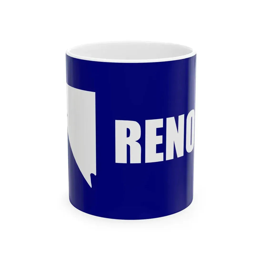 Flag of Reno Nevada 1959-2018 (United States) White Coffee Mug 11oz - Go Mug Yourself