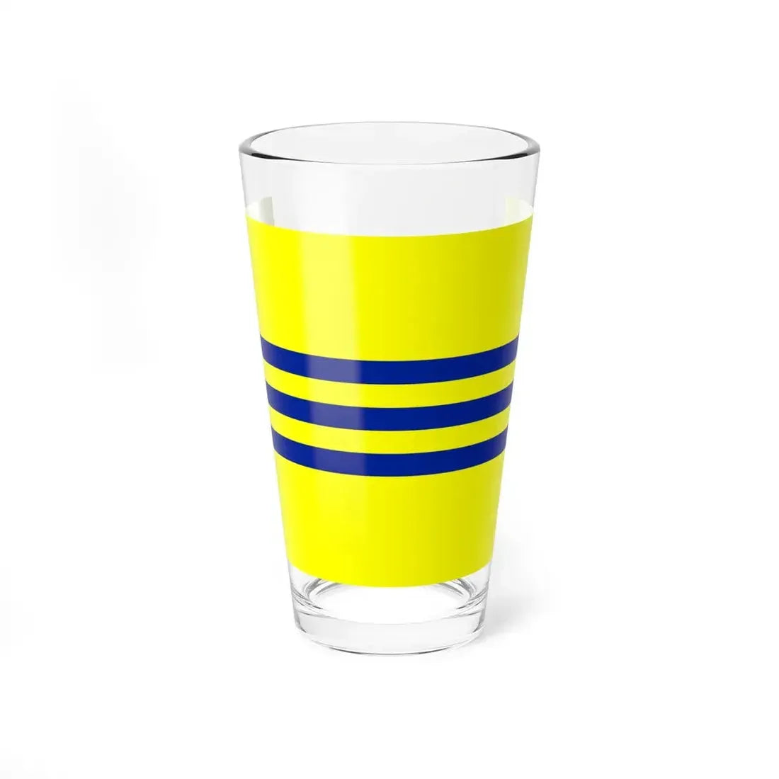 Flag of Republic of Cochinchina (Vietnam) Pint Glass 16oz 16oz - Go Mug Yourself