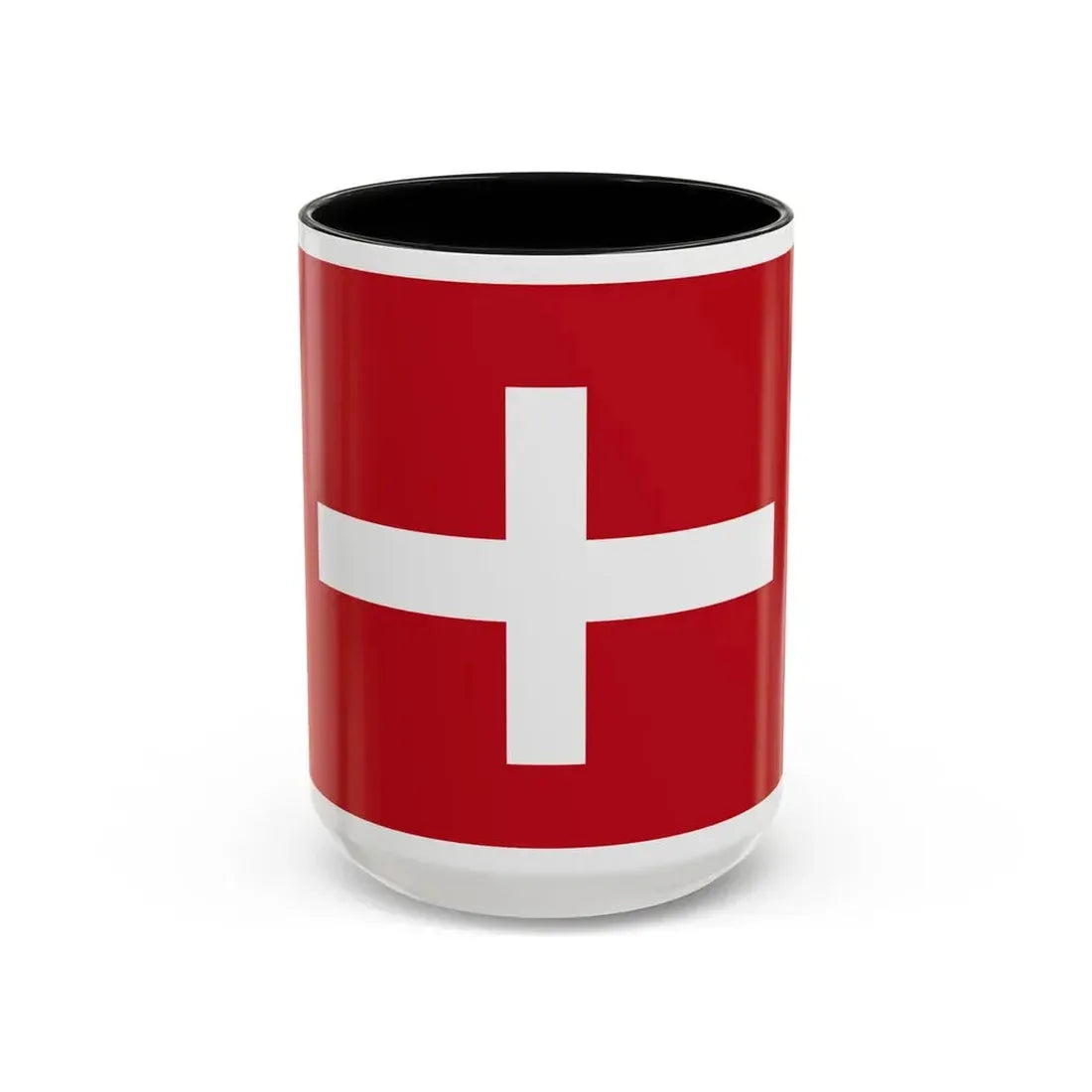 Flag of Republic of Noli Italy - Accent Coffee Mug 15oz Black - Go Mug Yourself