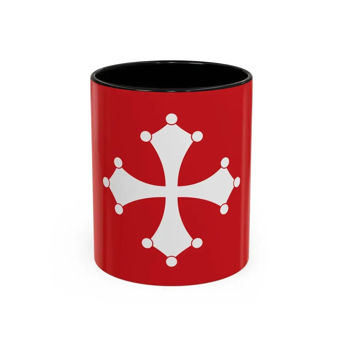 Flag of Republic of Pisa Italy - Accent Coffee Mug 11oz Black - Go Mug Yourself