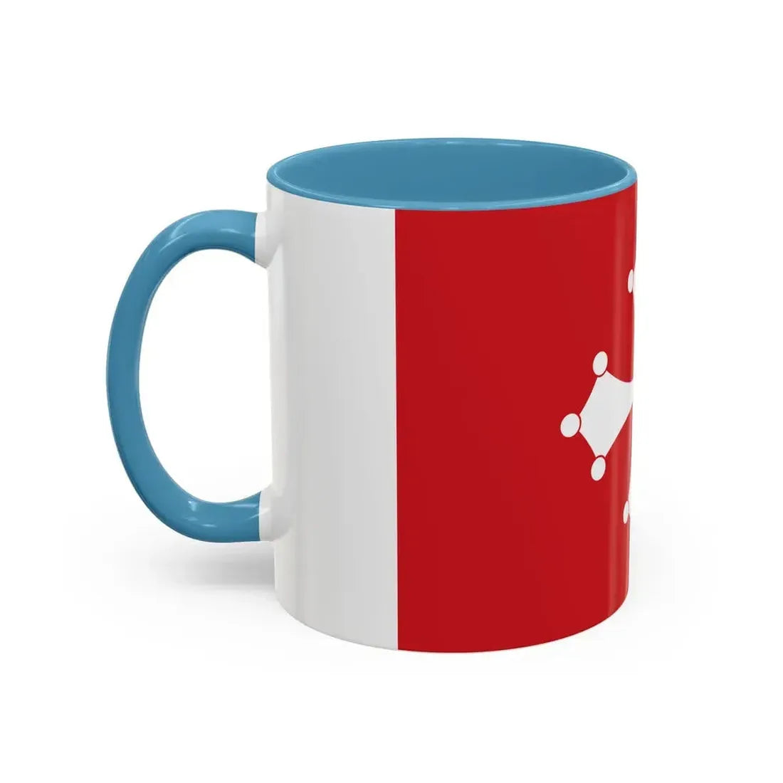 Flag of Republic of Pisa Italy - Accent Coffee Mug - Go Mug Yourself