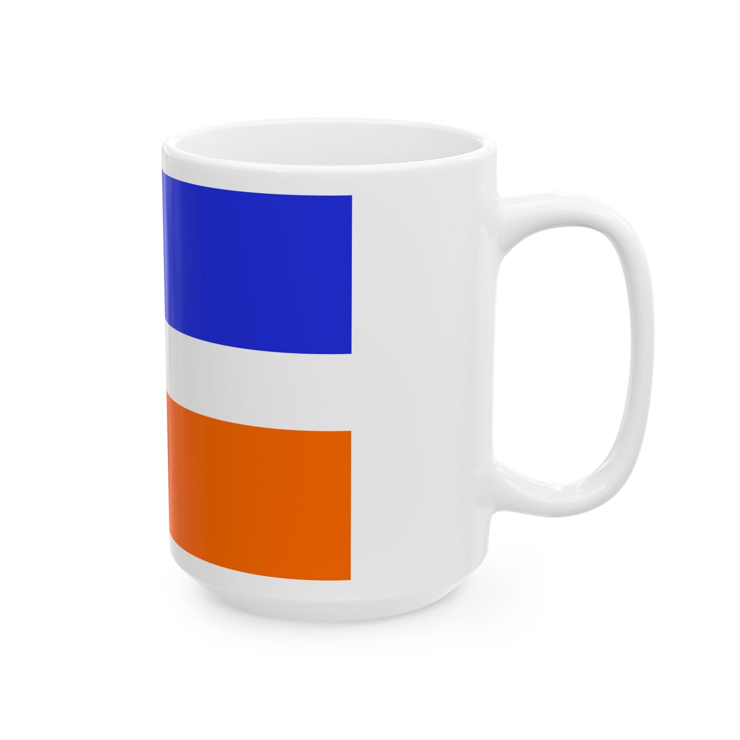Flag of Republican Party of Georgia (Georgia) White Coffee Mug-Go Mug Yourself
