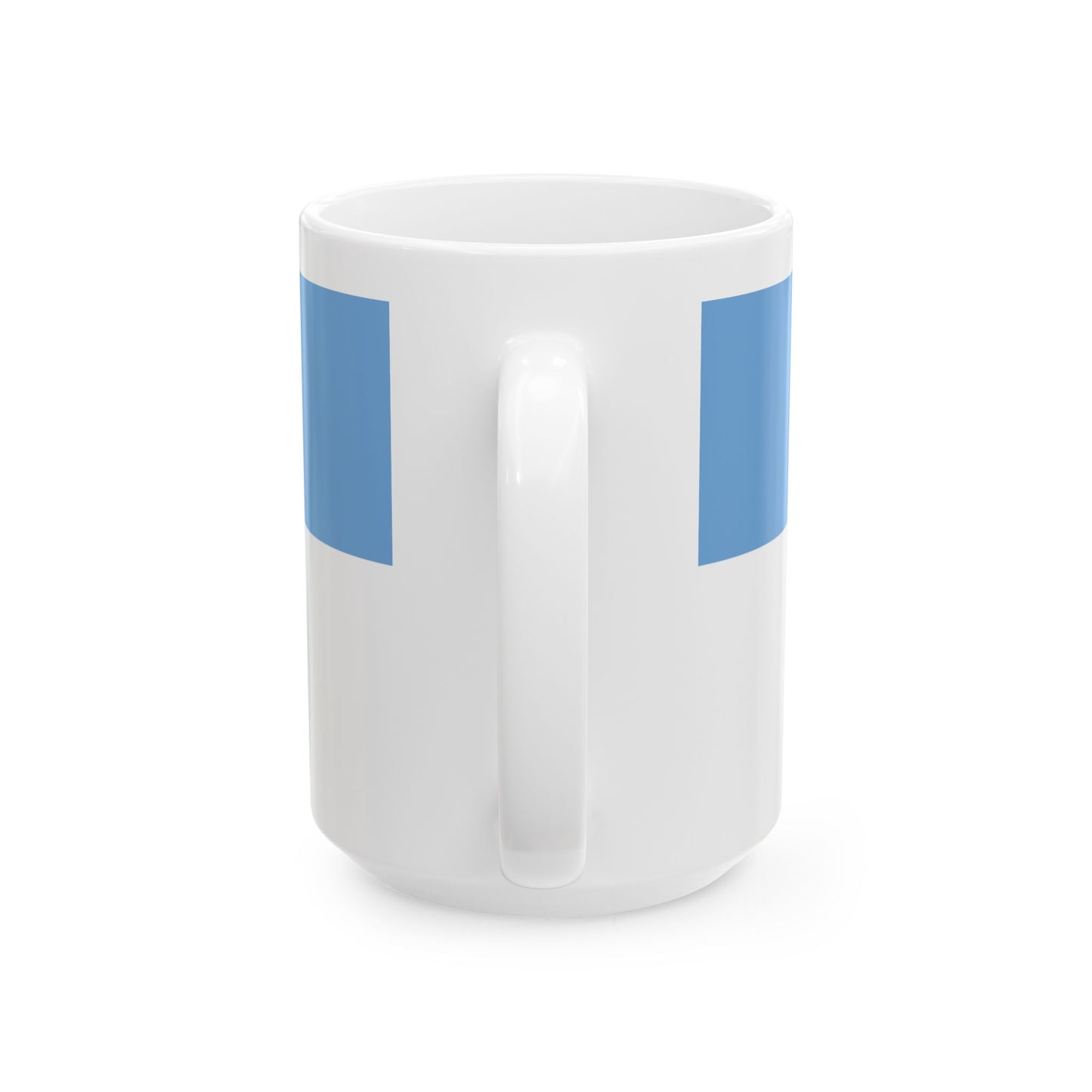 Flag of Republiqueta of Santa Cruz (Argentina) White Coffee Mug-Go Mug Yourself