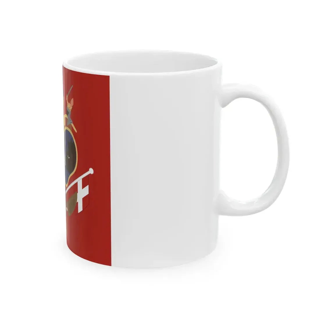 Flag of Revolutionary Serbia (Serbia) White Coffee Mug - Go Mug Yourself