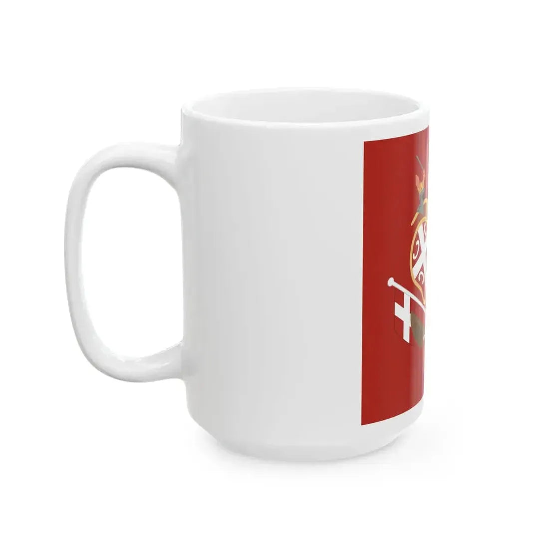 Flag of Revolutionary Serbia (Serbia) White Coffee Mug - Go Mug Yourself