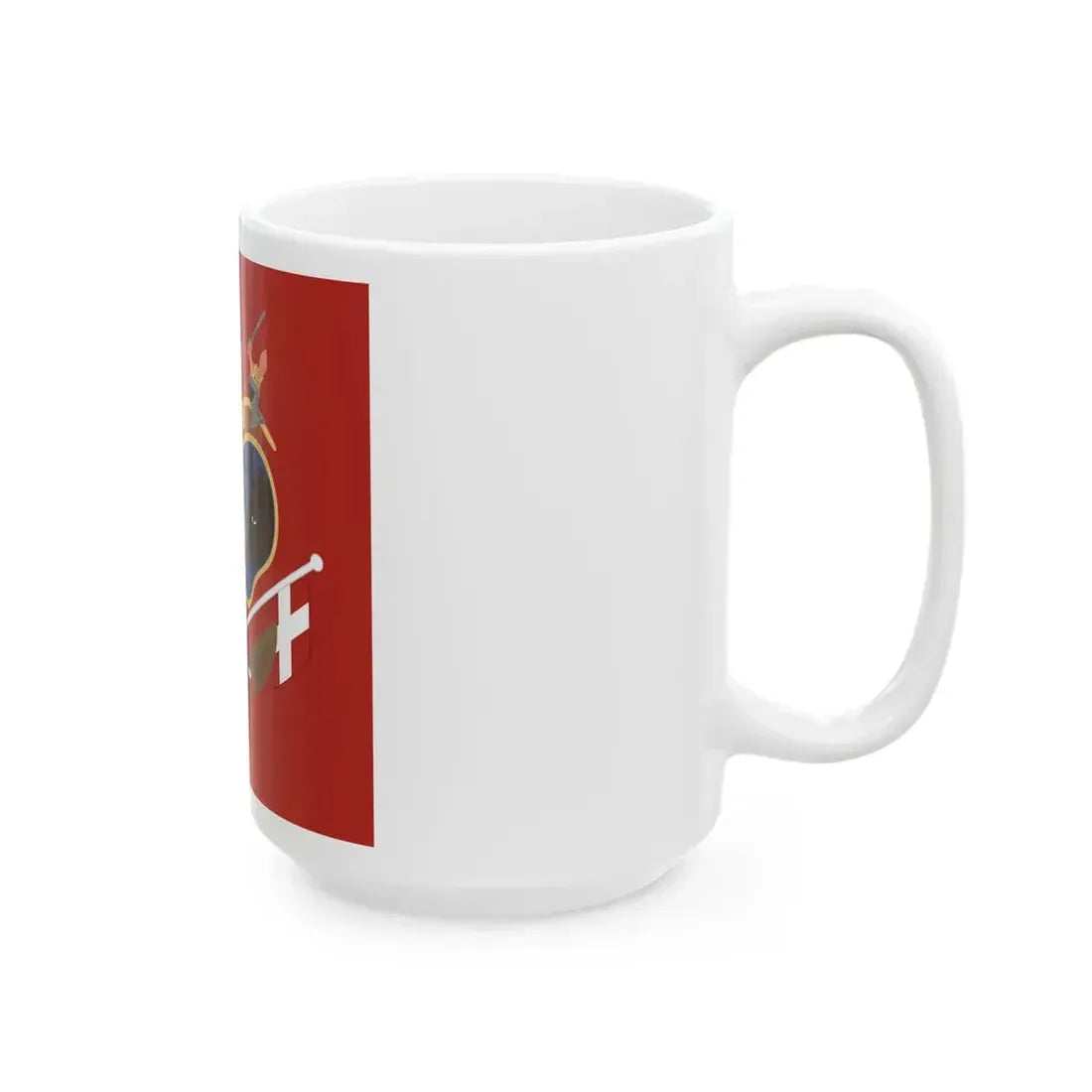Flag of Revolutionary Serbia (Serbia) White Coffee Mug - Go Mug Yourself