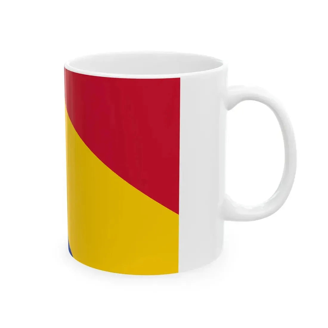 Flag of Rheden (Netherlands) White Coffee Mug - Go Mug Yourself