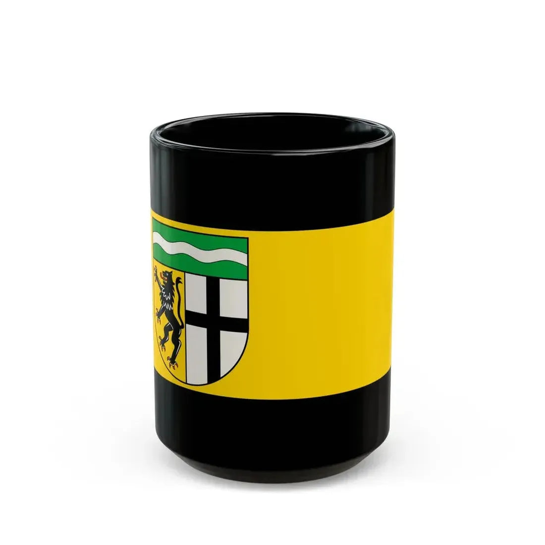 Flag of Rhein Erft Kreis Germany - Black Coffee Mug 15oz - Go Mug Yourself