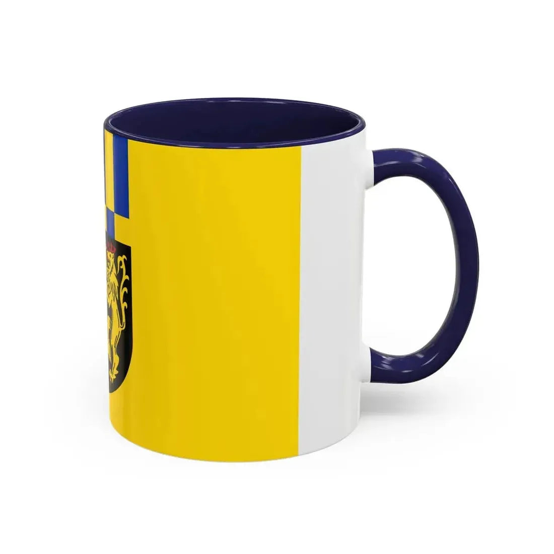 Flag of Rhein Hunsrueck Kreis Germany - Accent Coffee Mug - Go Mug Yourself