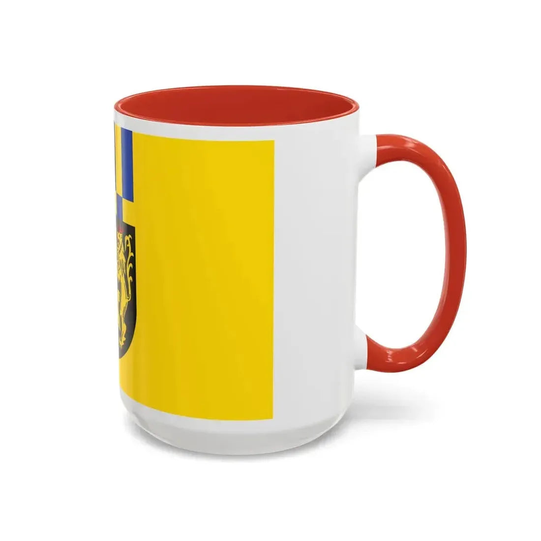 Flag of Rhein Hunsrueck Kreis Germany - Accent Coffee Mug - Go Mug Yourself