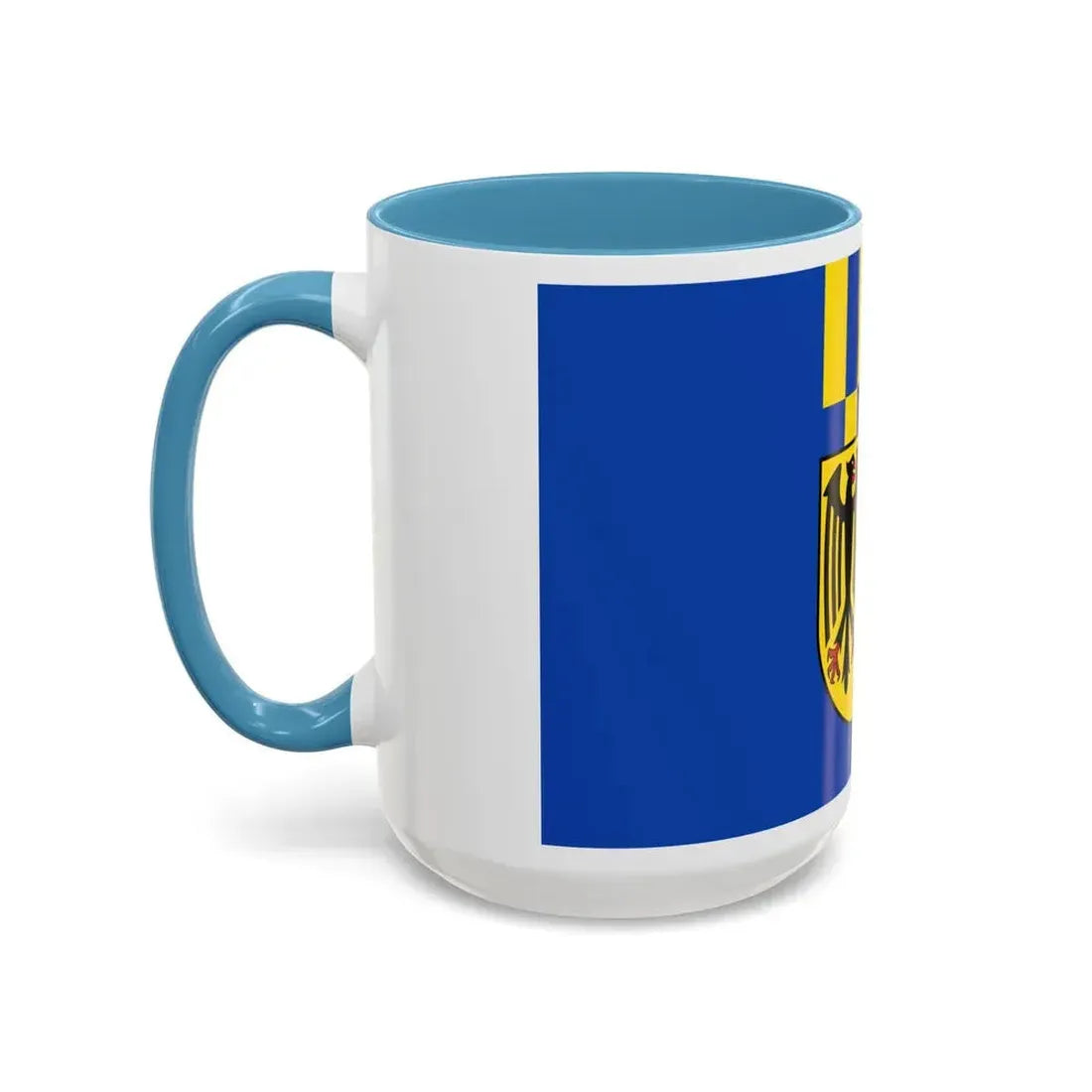 Flag of Rhein Hunsrueck Kreis Germany - Accent Coffee Mug - Go Mug Yourself
