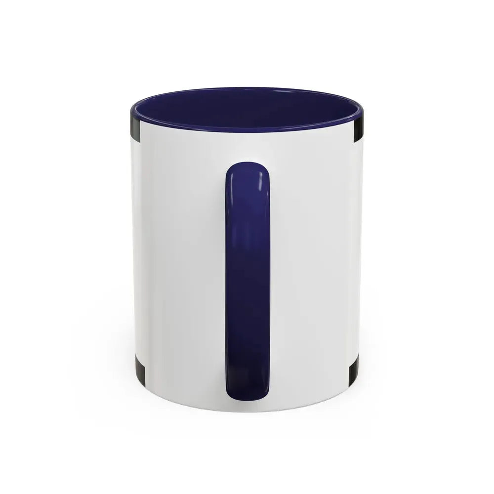 Flag of Rhein Kreises Neuss Germany - Accent Coffee Mug - Go Mug Yourself