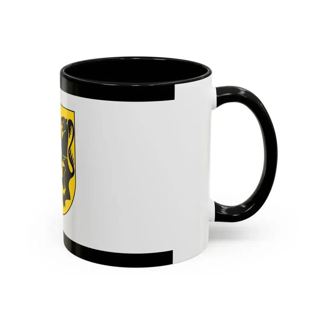 Flag of Rhein Kreises Neuss Germany - Accent Coffee Mug - Go Mug Yourself
