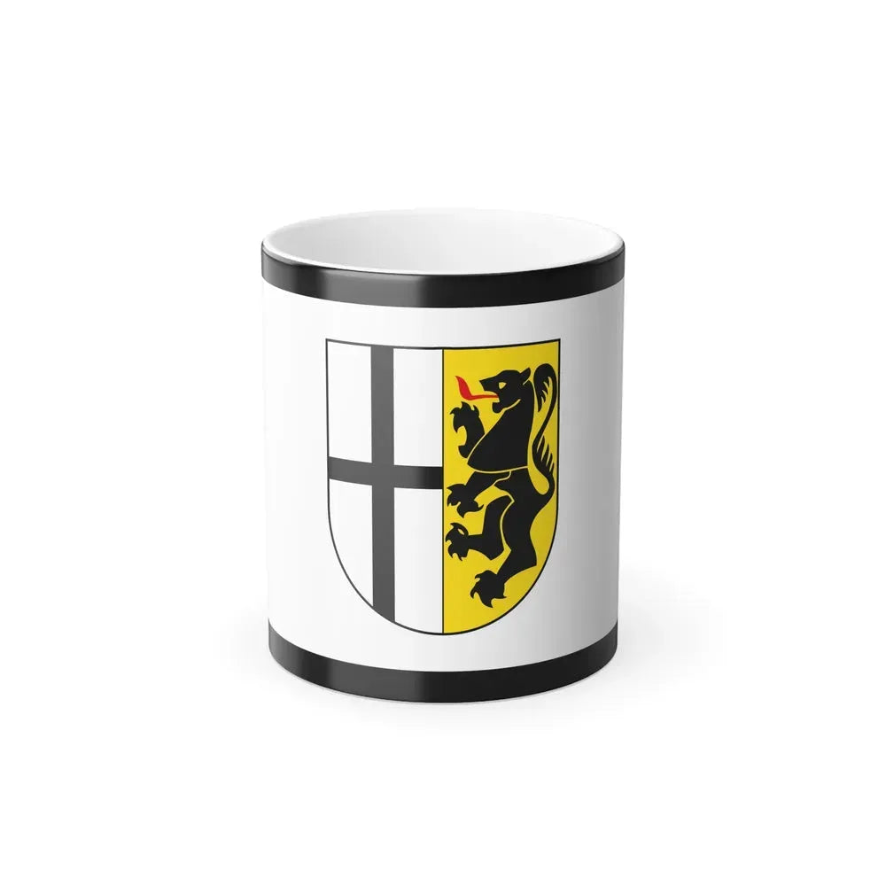 Flag of Rhein Kreises Neuss Germany - Color Changing Coffee Mug 11oz - Go Mug Yourself
