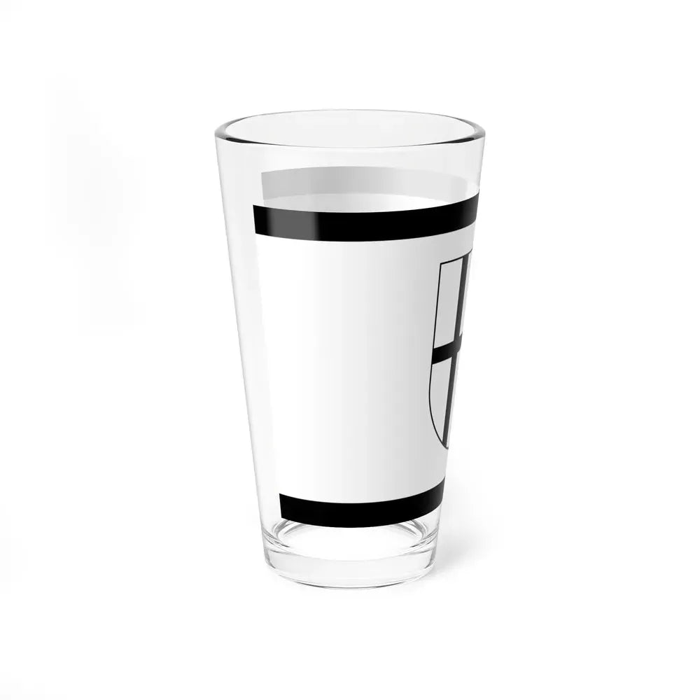 Flag of Rhein Kreises Neuss Germany - Pint Glass 16oz - Go Mug Yourself